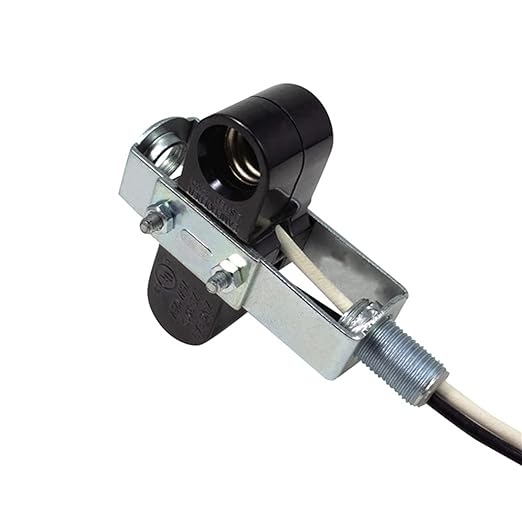 Ceiling Fan Light E-27 Multi Lampholder Socket Switch Zing Ear ZE-310D Socket with ZE-109M Pull Chain Switch (Antique Bronze)