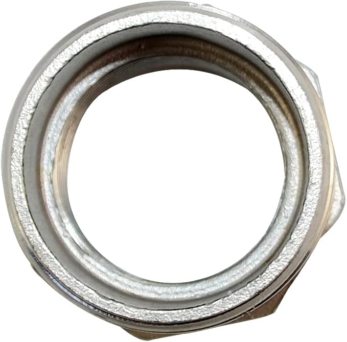 1-1/4" Male NPT to 1" Female NPT Female Reducing/Reducer Bushing Pipe Fitting,Adapter,Stainless Steel SS 304 Hex Bushing