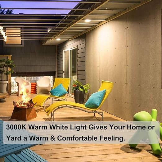 Vinaco Par30 Short Neck, 6pcs PAR30 75W 120V Light Bulbs, Dimmable. Premium Quality for Long Lasting Life, E26 Base, 3000K Warm White, par30 Flood Light Great for Accent Lighting, Tracking Lighting