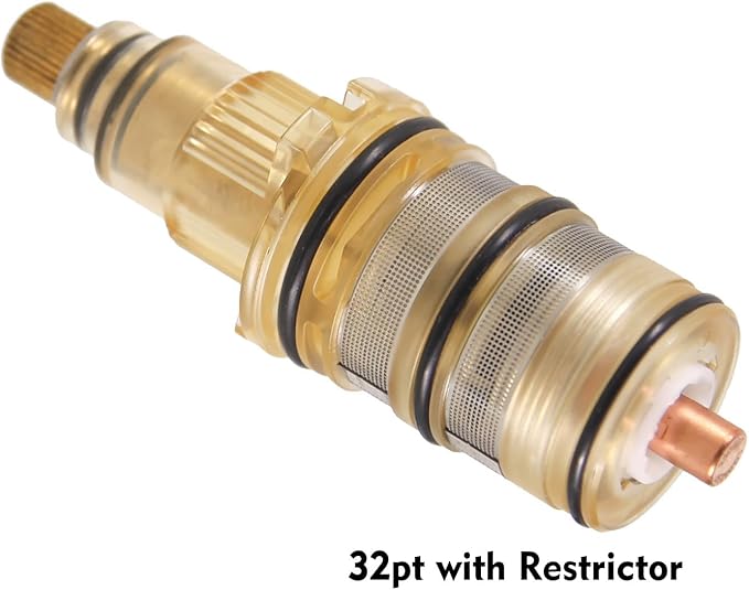 Replacment Danze Da507874 Shower Cartridge, Compatible with Danze Palazzani 11042 25310 990252, Rohl 9.13554 Perrin, Kohler 9.13554, VERNET CA43-045, Rowe Thermostatic Valve Replacement Part