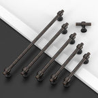 Amerdeco 10 Pack Oil Rubbed Bronze Cabinet Pulls 7.5 Inch(192mm) Hole Center Drawer Pulls Cabinet Hardware Kitchen Cabinet Handles for Bathroom ZH0069