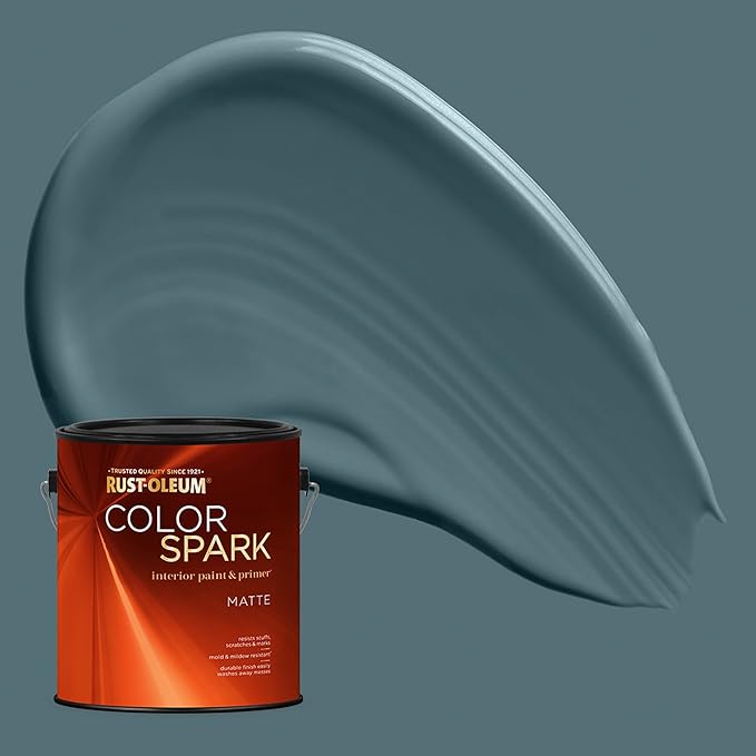 Rust-Oleum Color Spark Interior Paint and Primer in One, Matte, Joshua Tree, 1 Gallon