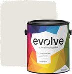 EVOLVE Paint & Primer: Environment-friendly, Low Sheen with One-coat Coverage for Interior & Exterior surfaces (Clover White, 1-Gallon)