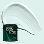 Rust-Oleum Color Spark Interior Paint and Primer in One, Semi-Gloss, Dewdrop, 1 Gallon