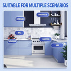 LANWEXY-heavy duty glass stove top oven bbq grill microwave cooktop cleaner spray、for outdoor grill electric stove top、non toxic fume free (2 bottles【recommended for light oil stains】)