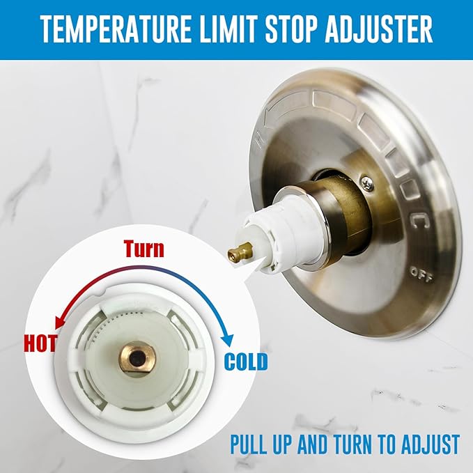 RP19804 Shower Cartridge Compatible with Delta Faucet 1300/1400 Series, Shower Faucet Parts Replacement Pressure Balance Cartridge for Delta Select Monitor Valves(1993-2007)