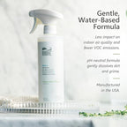 MORE Stone & Quartz Cleaner + Protector - Water-Based Surface Spray - Granite, Quartz & Marble Cleaner - For Kitchen & Bathroom Countertops & Floors - Peppermint-Thyme Essential Oil - Pint (16oz)