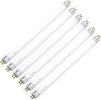 6 Pack UVA-BL T5 6W 32050 F6T5/BL Replacement Bulb Fluorescent Light Tube 6 watt for DynaTrap DT2000XL,DT2000XLP and DT3012, 9 Inches