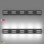 SOLFART 5 Lights Bathroom Light Fixtures Modern Bathroom Lights Over Mirror Black Vanity Lights for Bathroom LED Light Fixture Restroom 5 Color Temperature Adjustable 5CCT