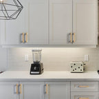 Asidrama 10 Pack 3.75 Inch(96mm) Champagne Bronze Kitchen Cabinet Handles, Brushed Brass Cabinet Pulls Gold Kitchen Cabinet Hardware for Cupboard Drawer Pulls