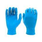 SHOWA 7500PF Sustainable EBT Latex-Free, Powder-Free, Nitrile Disposable Single Use Safety Gloves, 4 Mil, 9.5" Length, X-Small (1 Box/100 Gloves)