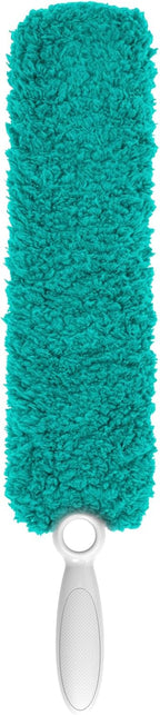 Duster Cleaning, Dusters for Cleaning with Washable Microfiber Head, Handheld Duster, Dusting Wand Cleaning Tool for Office, Car, Window, Furniture, Ceiling Fan-Green