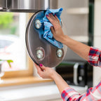 Sunbeam Cloth – Multipurpose Reusable Cleaning Cloth for Glass, Furniture, Floors, and More (Blue, Small)