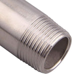 3/4" X 3/4" NPT Male Nipple Stainless Steel 304 Cast Pipe Coupling fitting 4" Length