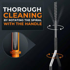 drain snake 3.0 [50 FT] - extremely long - Ideal plumbing snake for heavy & deep blockages - The drain auger for real do-it-yourselfers! (50 FT - 3/8 inch)