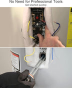 100108283 Water Heater Element Fit for AO Smith Electric Water Heaters, 4500W 240V Screw-In Hot Water Heater Replace 100108284 9000092015 9000092045, 2 Pack