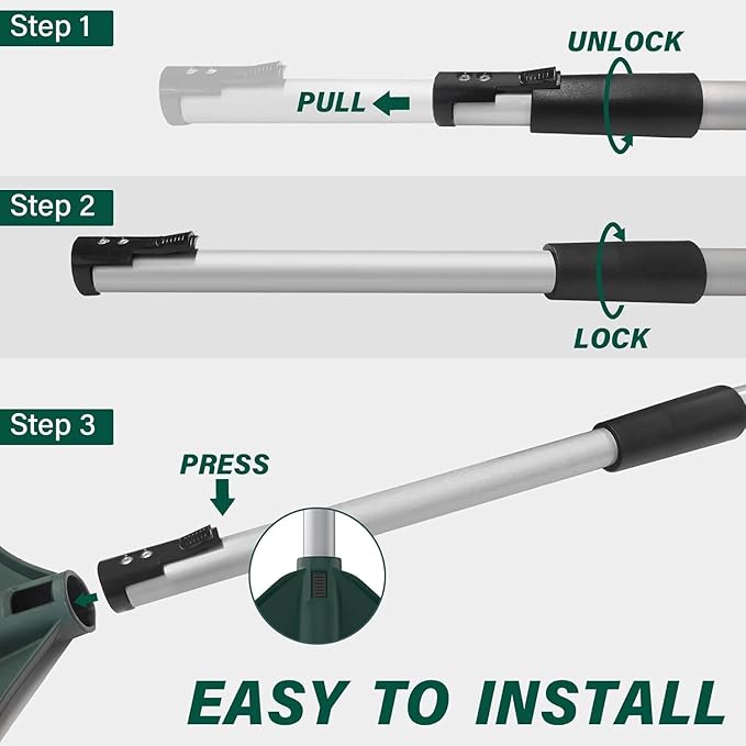 SOYUS Artificial Turf Rake Carpet Rake, Hand Rakes with Adjustable Handle Steel 32 to 52 inches for Artificial Grass and Lawn Leaf Removal, Carpet Rakes, Pet Hair Removal