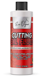 Cutting Oil, Cutting Fluid 8-OZ, Made in The USA | Cutting Oil for Drilling, Tapping, Milling | Professional Grade Fluid - Safe on Metal & Glass by Evo Dyne