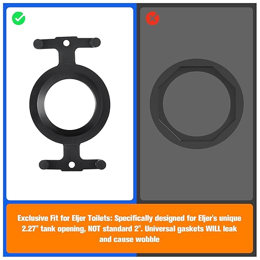 04-3817 Tank to Bowl Kit for Compatible with Eljer Toilet,Gasket Solid Brass Tank to Bowl Bolt Set