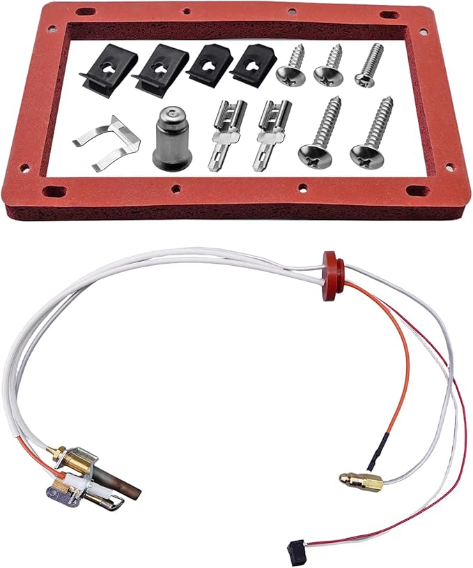 Pilot Burner Assembly Replacement Kit Fit for Rheem Ruud Richmond Water Heater for kit SP20824 SP20754 SP21058