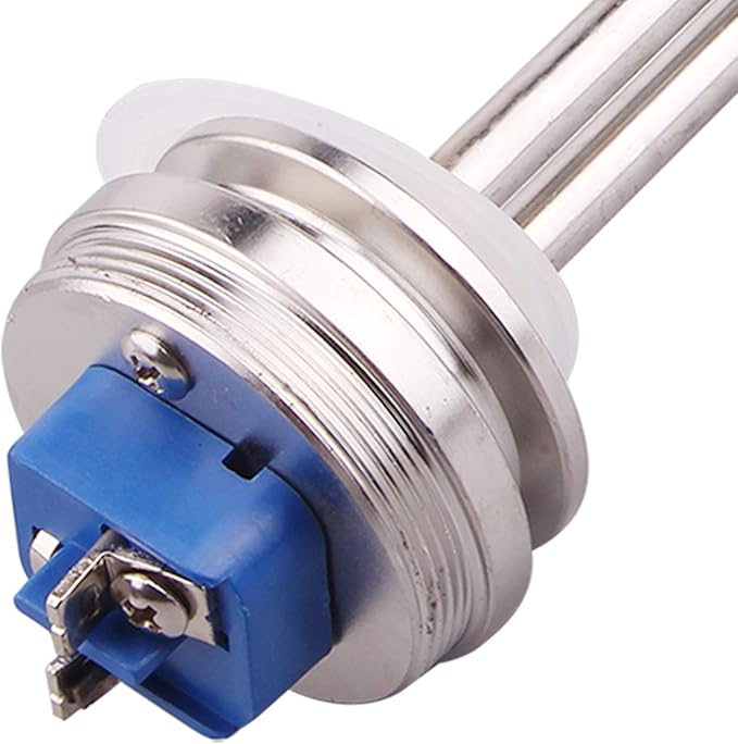 DERNORD 1.5" Inch (OD50.5mm) Tri-clamp Foldback Heating Element Stainless Steel Immersion Water Heater (240v 4500w)