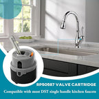 RP50587 Cartridge Valve for Delta DTS Faucet Cartridge Repair Kit, Kitchen Lavatory Shower Faucet Valve Assy, Works with DIAMOND Seal Technology Models Featuring Motion Cartridge with Allen Wrench
