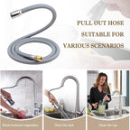 Faucet Hose for American Standard M922367-007220a, Kitchen Faucet Replacement Hose, American Standard Kitchen Faucet Parts, Pull Down Faucet Hose Replacement - 59inch
