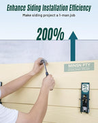 Upgraded Siding Installation Tools for 5/16-Inch, 3/8-Inch, 7/16-Inch Fiber Cement Lap Siding - Gauge With Adjustable Reveals, Polycarbonate Body, 2 Packs