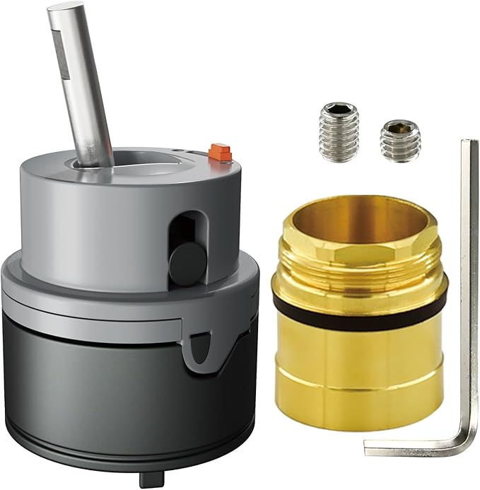 RP50587 Cartridge Compatible with Delta DST Single Handle Kitchen and Lavatory Faucets 36mm,Includes RP51503 Bonnet Nut