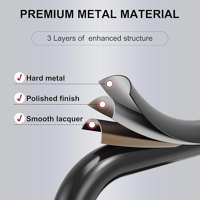 Valeo 3 Step Ladder with Handrails,500 Lbs Capacity,Folding Step Stool Ladder with Attachable Tool Bag,Lightweight & Storage Step Ladder 3 Step Folding,Multi-use for Home,Kitchen,Office,Black