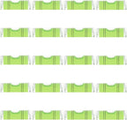 JYK Mini Cylindrical Level 20pcs, 9.5x34mm Small Horizontal Bubble Levels - Bubble Spirit Level Measuring Tools for Construction, DIY, and Layout