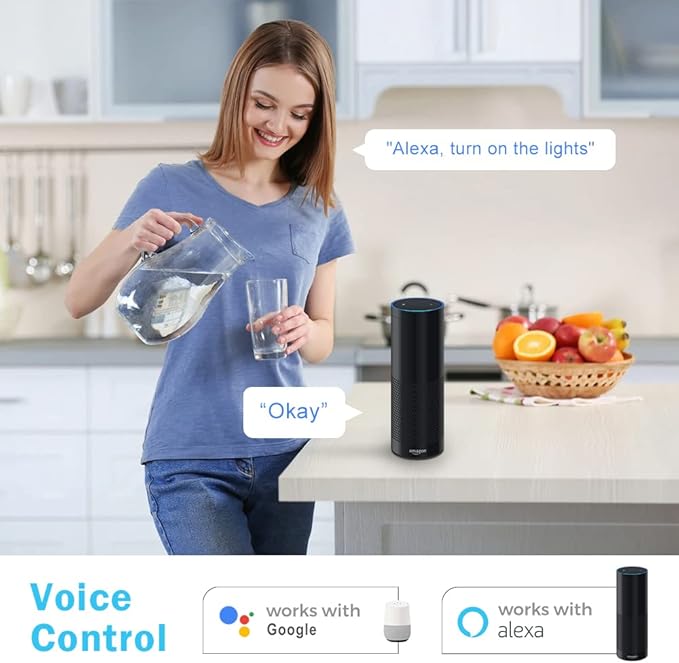 inShareplus 2 Inch Smart Recessed Lighting 10 Pack, 5W WiFi RGB LED Downlight 2700-6500K Dimmable, Color Changing, Black Trim, Alexa Google Compatible, with LED Driver, 120V Ceiling Lights