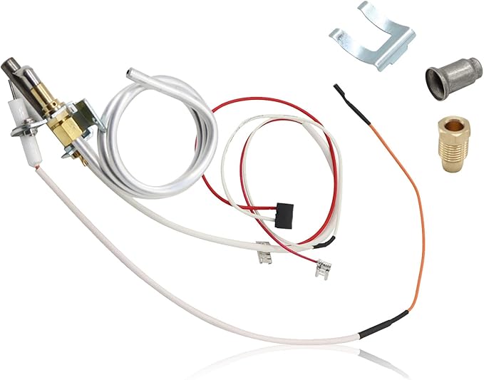 Water Heater Pilot Gas Thermopile Assembly Compatible with 300 301 Series Replace 9007877 9007876 100112330