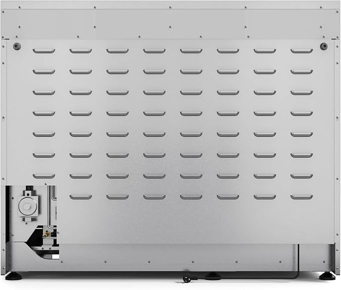 Gordon Ramsay by THOR Kitchen 48 Inch Professional Gas Range with Double Oven in Stainless Steel/Bronze