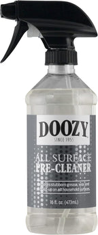 Doozy All Surface Pre-Cleaner - Pre Treatment to Easily Remove Built Up Grease, Grime, Dirt, Wax & Oil on Furniture, Wood, Glass, Plastic, Metal, Ceramic & Household Surfaces - 16 Ounce