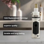 1222 One-Handle Posi-Temp Faucet Replacement Cartridge | Compatible with Shower Only Configurations and Moen Tub Shower | Aftermarket Replacement | Durable Brass and Plastic