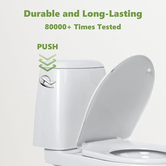 Toilet Handle Replacement Parts, Toilet Tank Flush Lever for THU004-CP Trip Lvr for St701Cst854884 for ST701, CST853, CST854, CST884, CST604CEF, CST614CEF Flush Handle