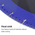 YIJING 7 Inch Diamond Blade - Metal Cutting Wheel for Rebar, Sheet Metal, Angle Iron, Stainless Steel