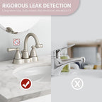 Faucet Cartridge Replacement Parts Compatible with Danze DA507071W DA507072W, Round Ceramic Disc Cartridge Kitchen Faucet Stem Replacement Parts (DA507072W+DA507071W Cold+Hot)