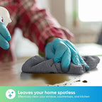 HOMEXCEL Microfiber Cleaning Cloths 20 Pack, Highly Absorbent, Lint & Scratch-Free Cleaning Rags for House Kitchen, Grey Microfiber Towels for Car 11.5 x 11.5 inch