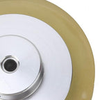 Industrial Encoder Meter Wheel Aperture 6 mm Rotary Encoder Measurement Meter Wheel 200-300mm for Marking Machine Inkjet Printer Aluminum Alloy Rubber(200)