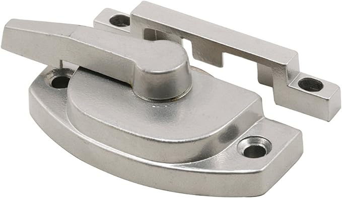 Prime-Line F 2762 2-1/16 In., Silver-Painted Diecast Zinc Double Hung Sash Lock (Single Pack)