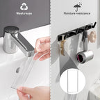 dosun Double-Sided Tape, 0.08Inch Thick Heavy Duty Enhanced Transparent Adhesion Tape. 2 Rolls Reusable Mounting Tape, Nano Tape for Poster Carpet Picture Hanging Strip Rug Wall Outdoor (20FT)