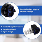 N40HLC Shower Cartridge Replacement, Compatible with RK7300-CART-3P, JH02BJ, HL-40, Fits Zurn Temp-Gard III Series Single Handle Shower/Tub Faucets, 40mm Ceramic Mixer Valve (1 Pack)