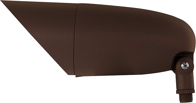 Nuvo 62/1206 One Light 12.2-Inch LED Landscape Floodlight, 12W/120V, 3000K/1240 Lumens, Bronze