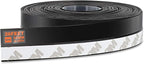 26 Feet Silicone Seal Strip, Weather Stripping Seal Tape for Door, Window & Shower Glass Gaps (Black, 25MM)