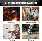 6200 Half Face Respirator Mask with Filters, Gas Mask Ideal for Painting, Woodworking, Sanding, Spraying