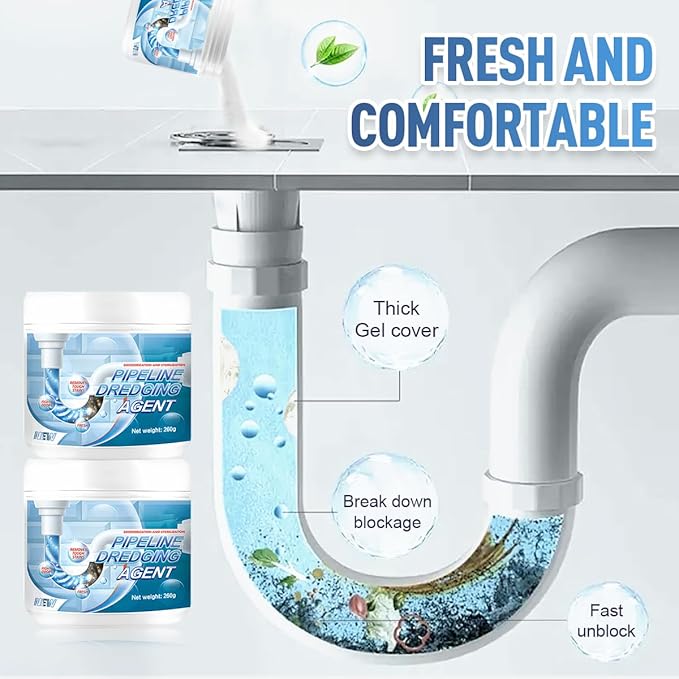 Drain Clog Remover Powerful Unclogging Sink Hair Cleaner for Kitchen, Shower Pipes and Drains(one size 1)