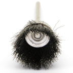 20PCS Wire Brushes - Metal Rust Removal, Polishing, Cleaning - 25mm Diameter, 3mm Shaft - Removes Burrs, Dust, and Oxide Layer - Handles Rough Surfaces - Designed for Industrial and DIY Enthusiasts