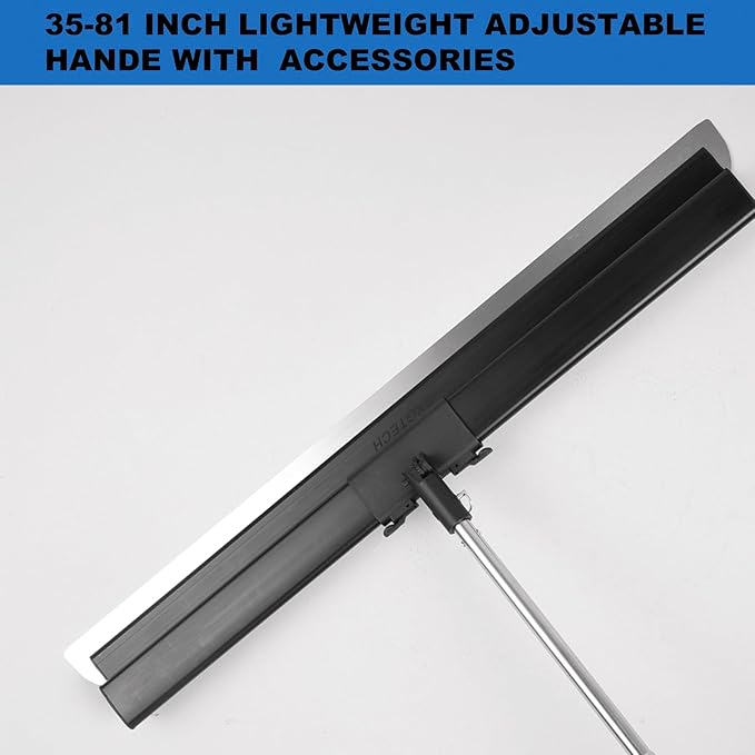 Drywall Tools Skimming Blade with Extension Handle - 10", 14", 24"& 32" 40" Blades with 2 Pack 0.3 mm Blades, Construction Tools End Caps, with Outer Box, Drywall Roller,Taping Knife